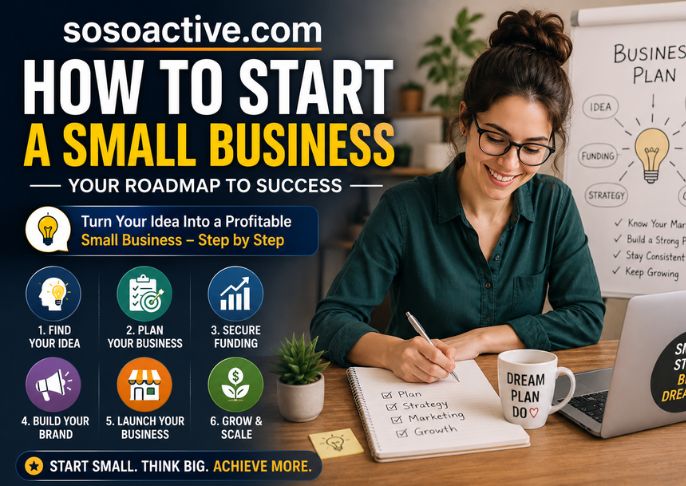 sosoactive.com - How to Start a Small Business